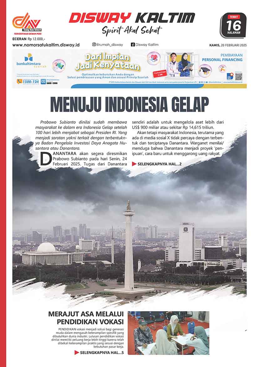 Menuju Indonesia Gelap - 20-02-25