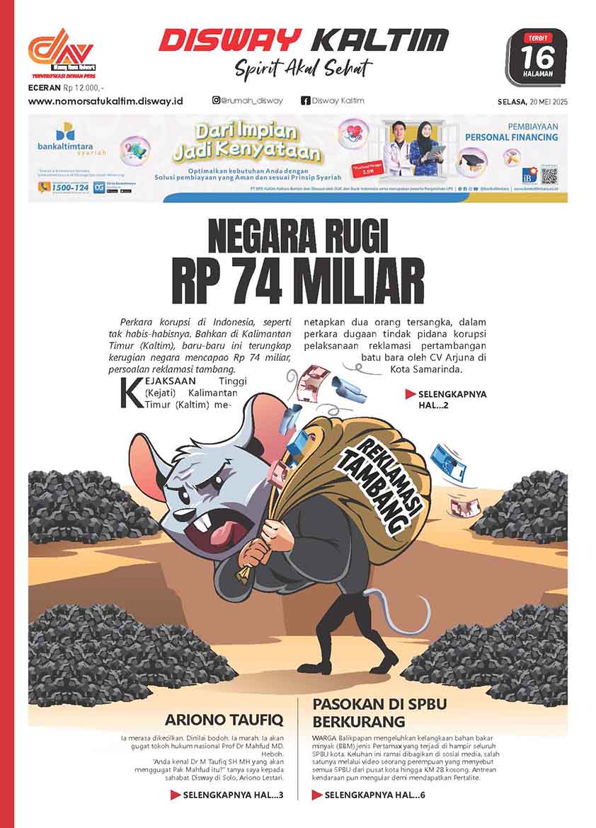 Negara Rugi Rp 74 Miliar - 20-05-25