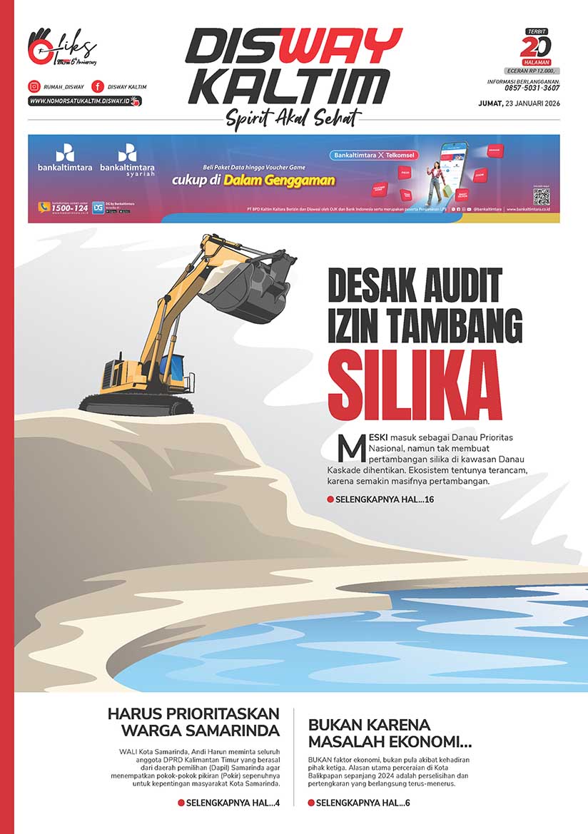 Desak Audit Izin Tambang Silika - 23-01-
