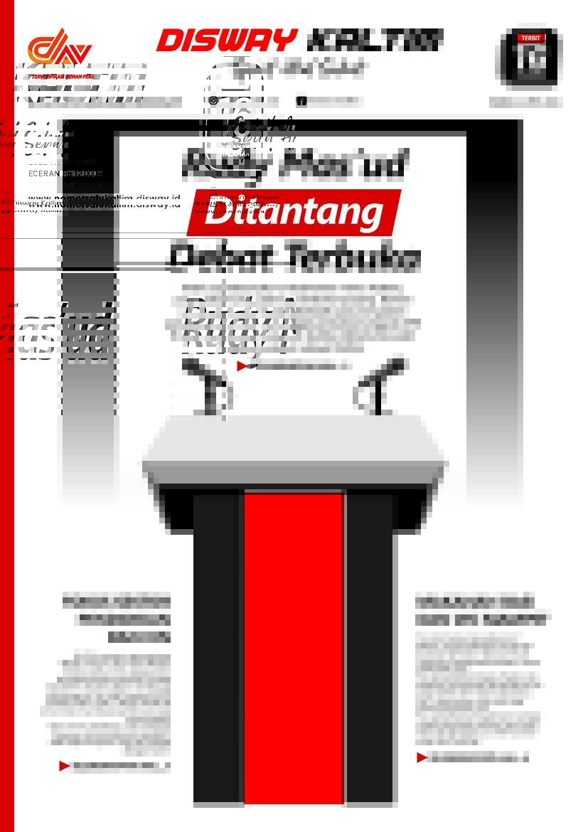Rudy Mas’ud Ditantang Debat Terbuka - 24