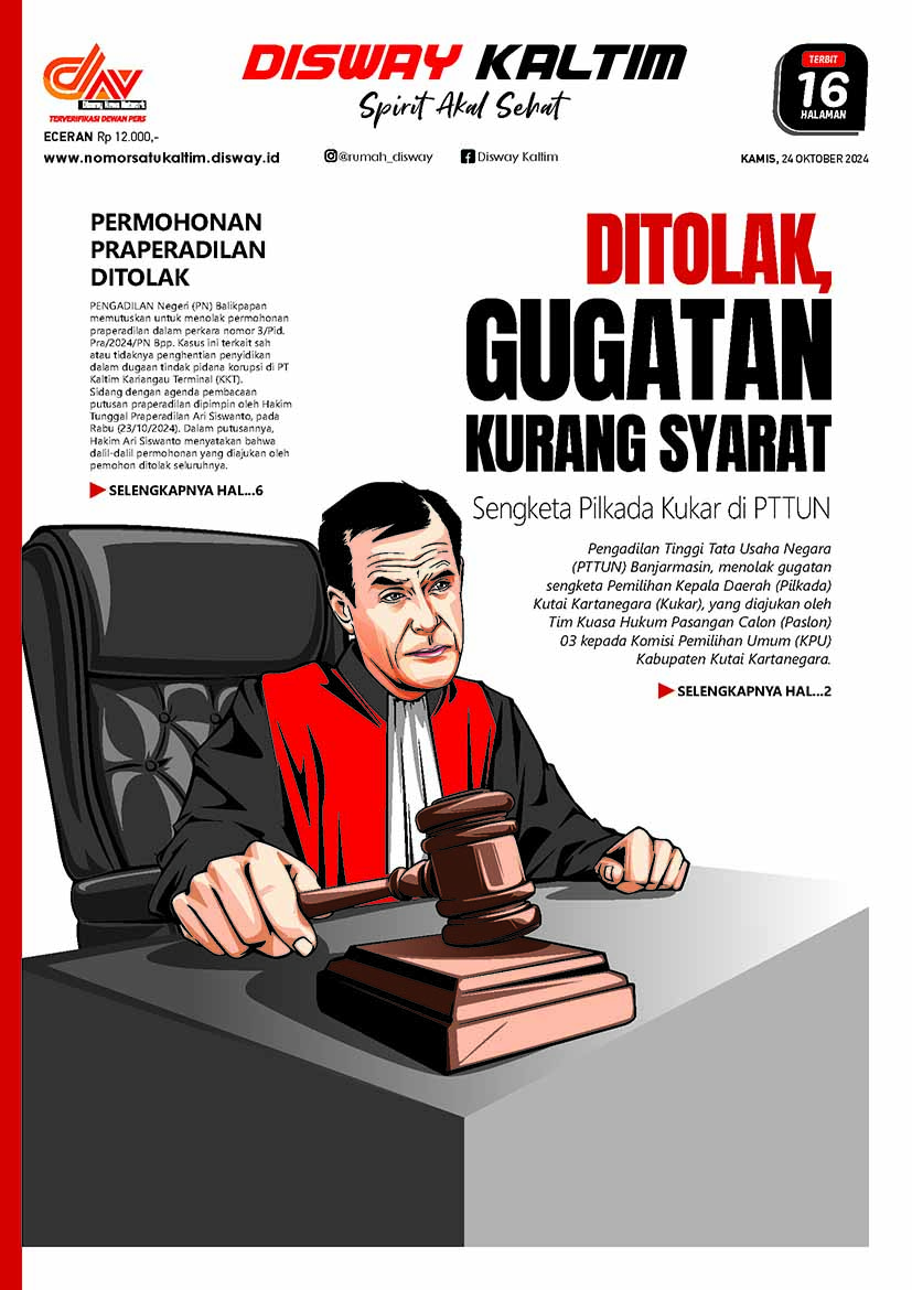 Ditolak, Gugatan Kurang Syarat - 24-10-2