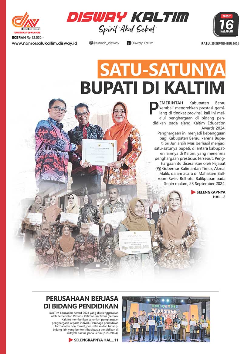 Satu-Satunya Bupati di Kaltim 25-09-24