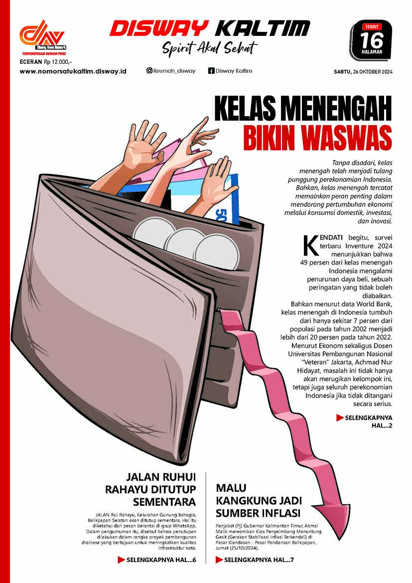 Kelas Menengah Bikin Waswas - 26-10-24