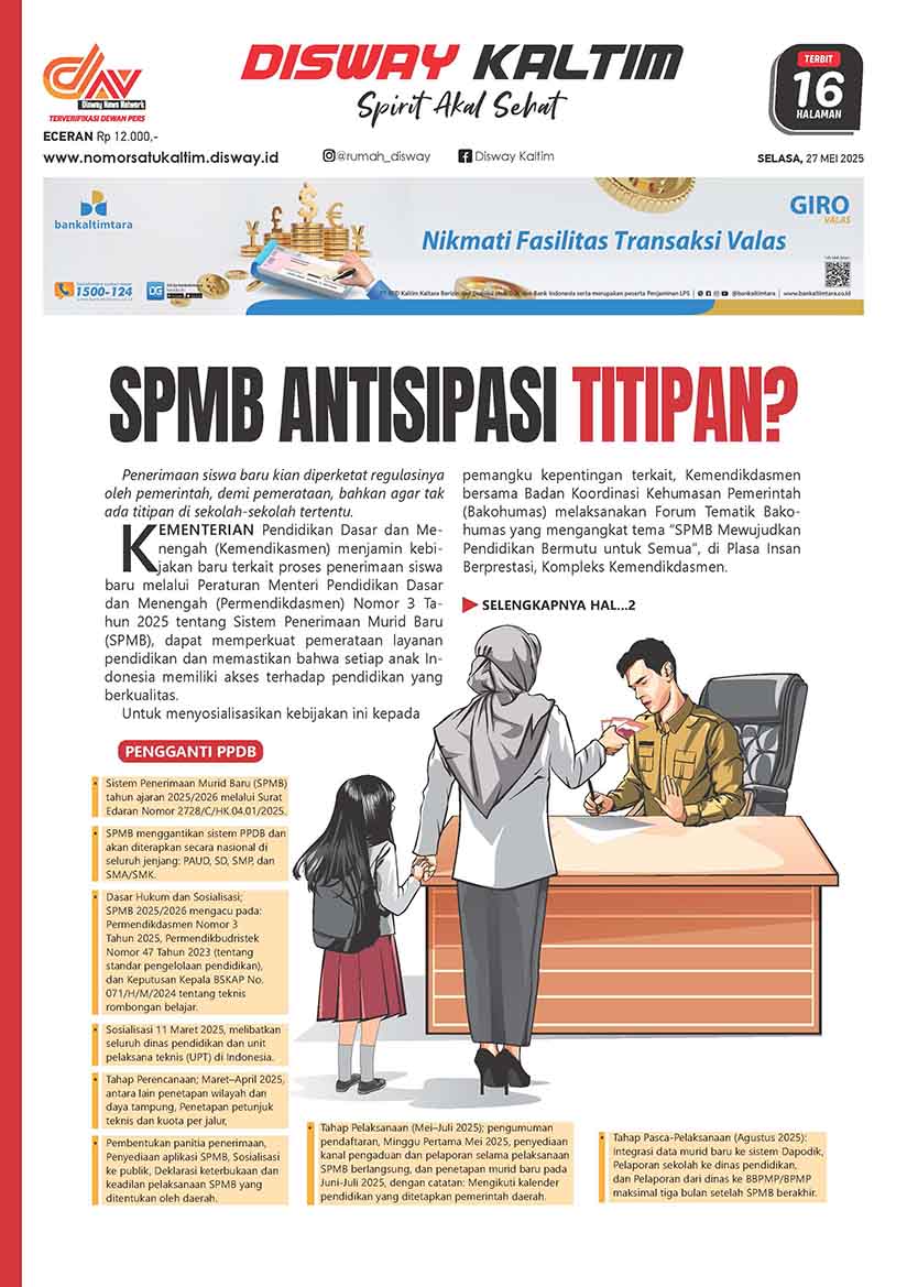 SPMB Antisipasi Titipan? - 27-05-25