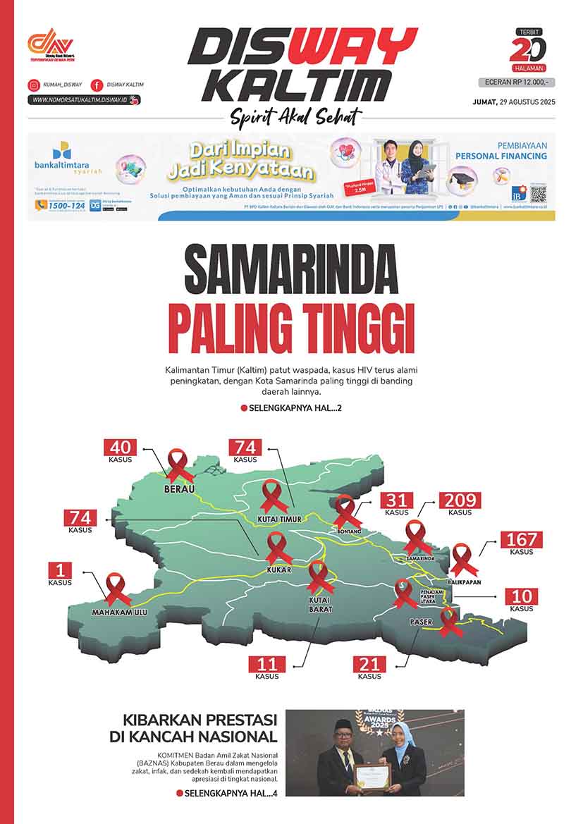 Samarinda Paling Tinggi - 29-08-25
