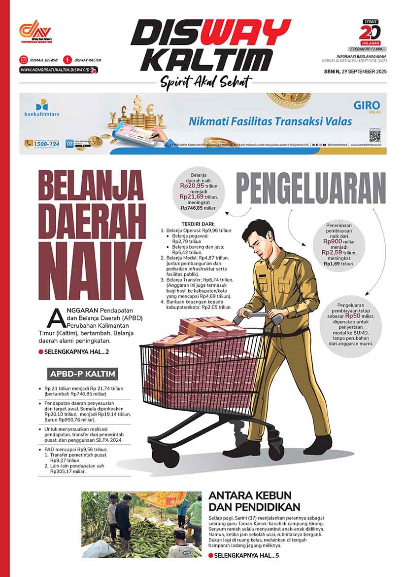 Belanja Daerah Naik - 29-09-25