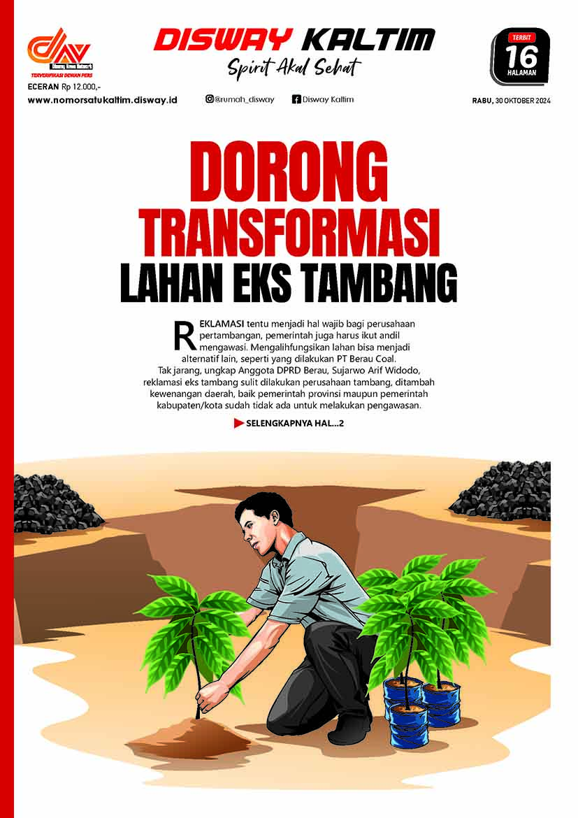 Dorong Transformasi Lahan Eks Tambang - 