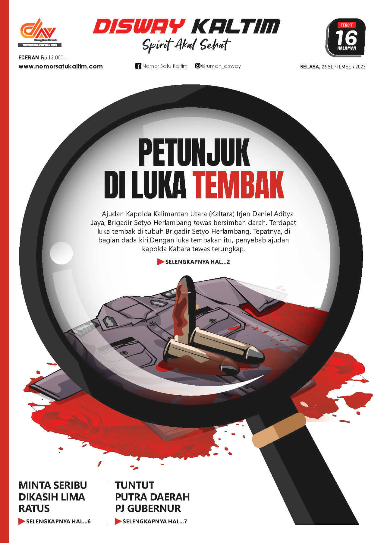 Petunjuk di Luka Tembak, 26-09-23