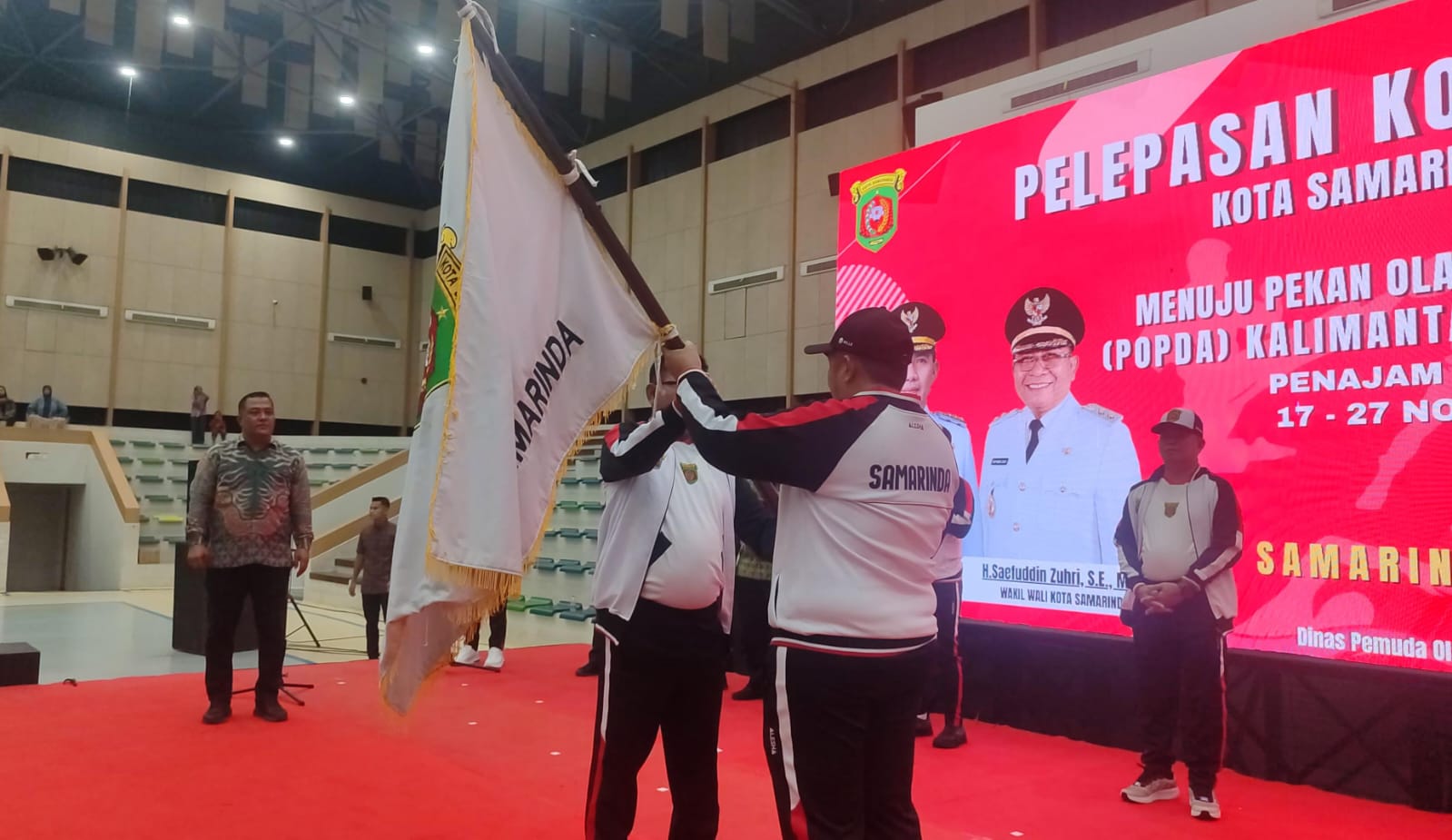 Samarinda Lepas 377 Atlet dan Official Ke POPDA, Target Pertahankan Gelar Juara Umum