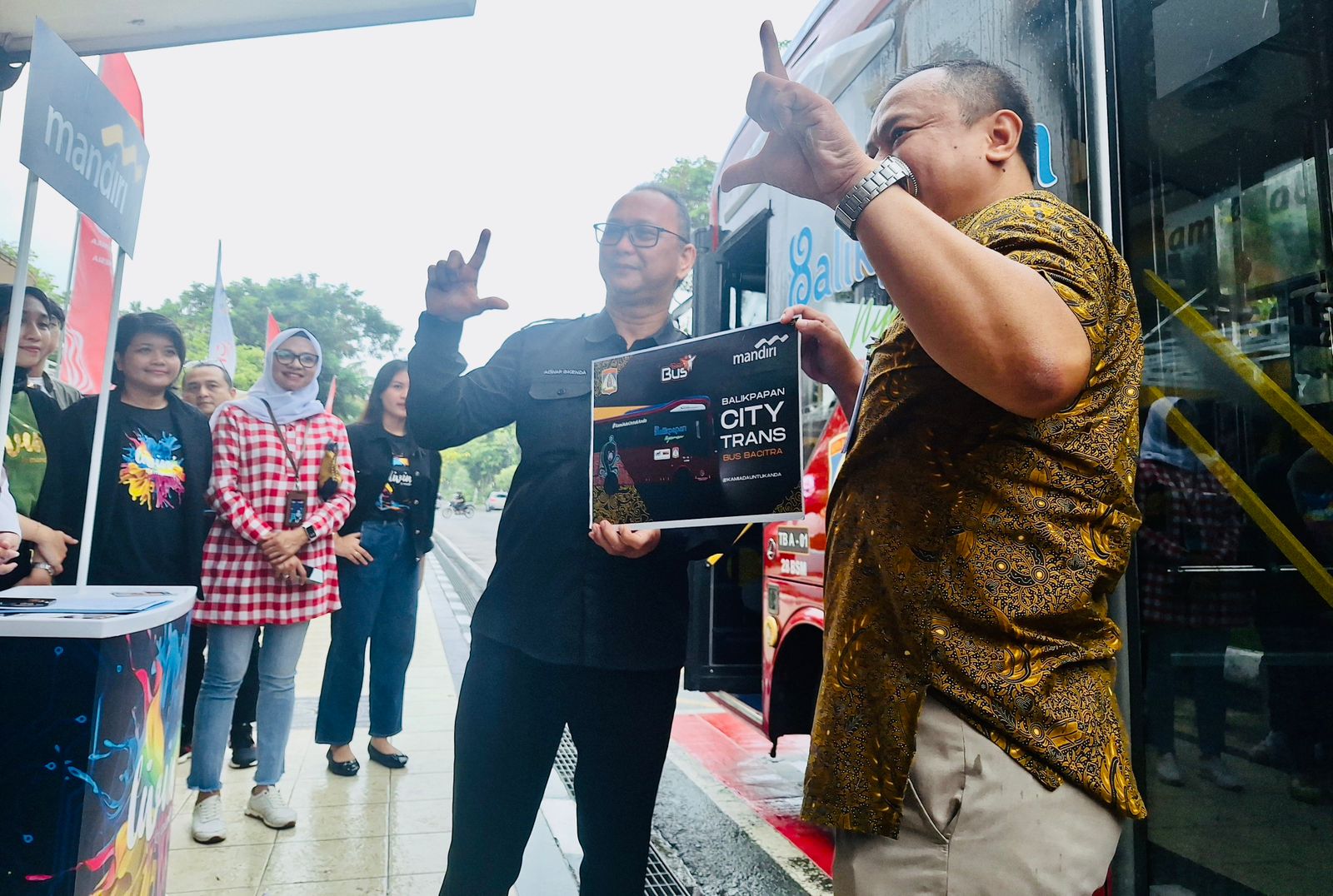 Hari Pertama Bacitra Mengaspal, Warga Balikpapan Wajib Punya E-Money