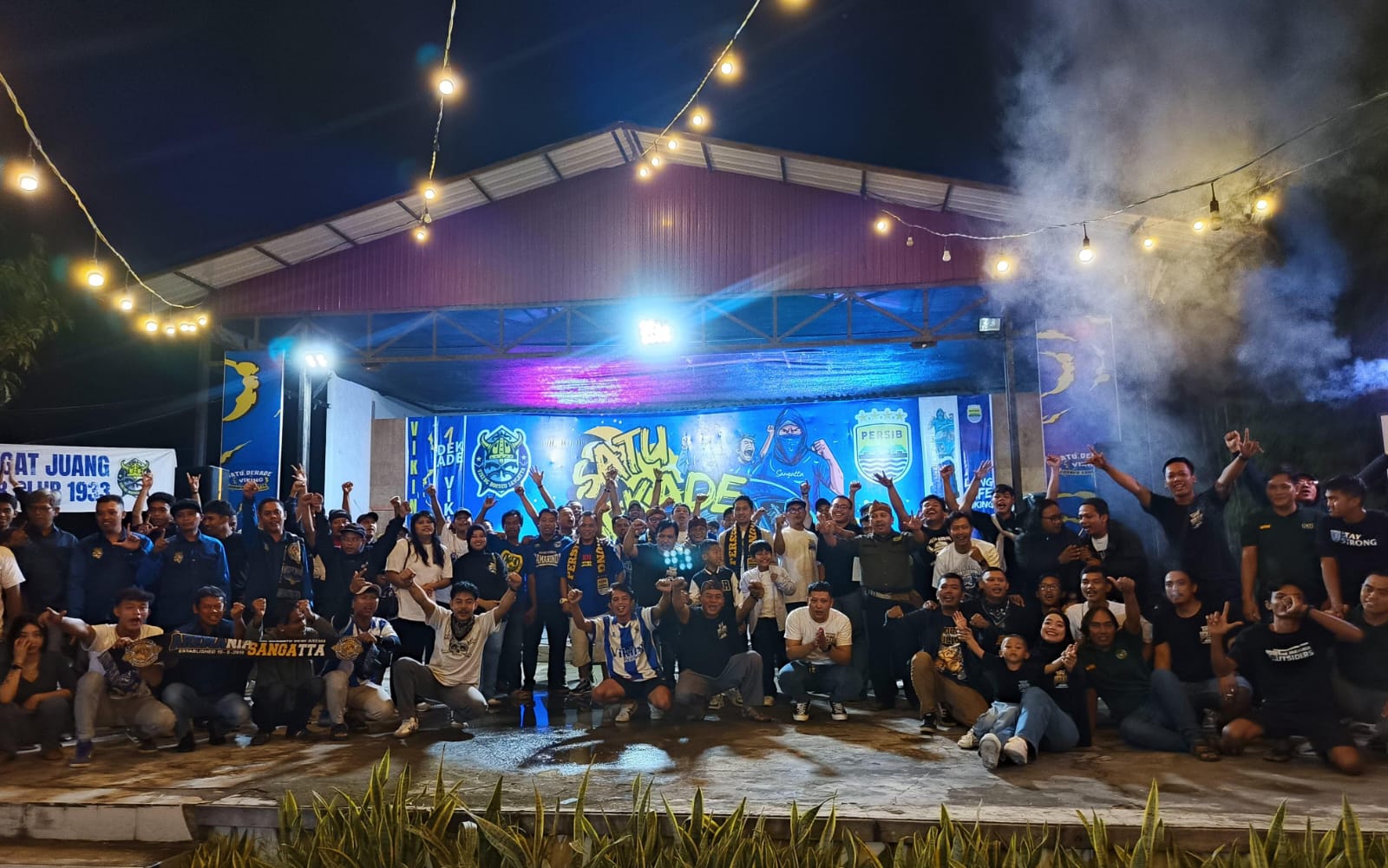 Perayaan 1 Dekade, Viking Borneo Sangatta Dorong Fans Sepak Bola Tetap Rukun