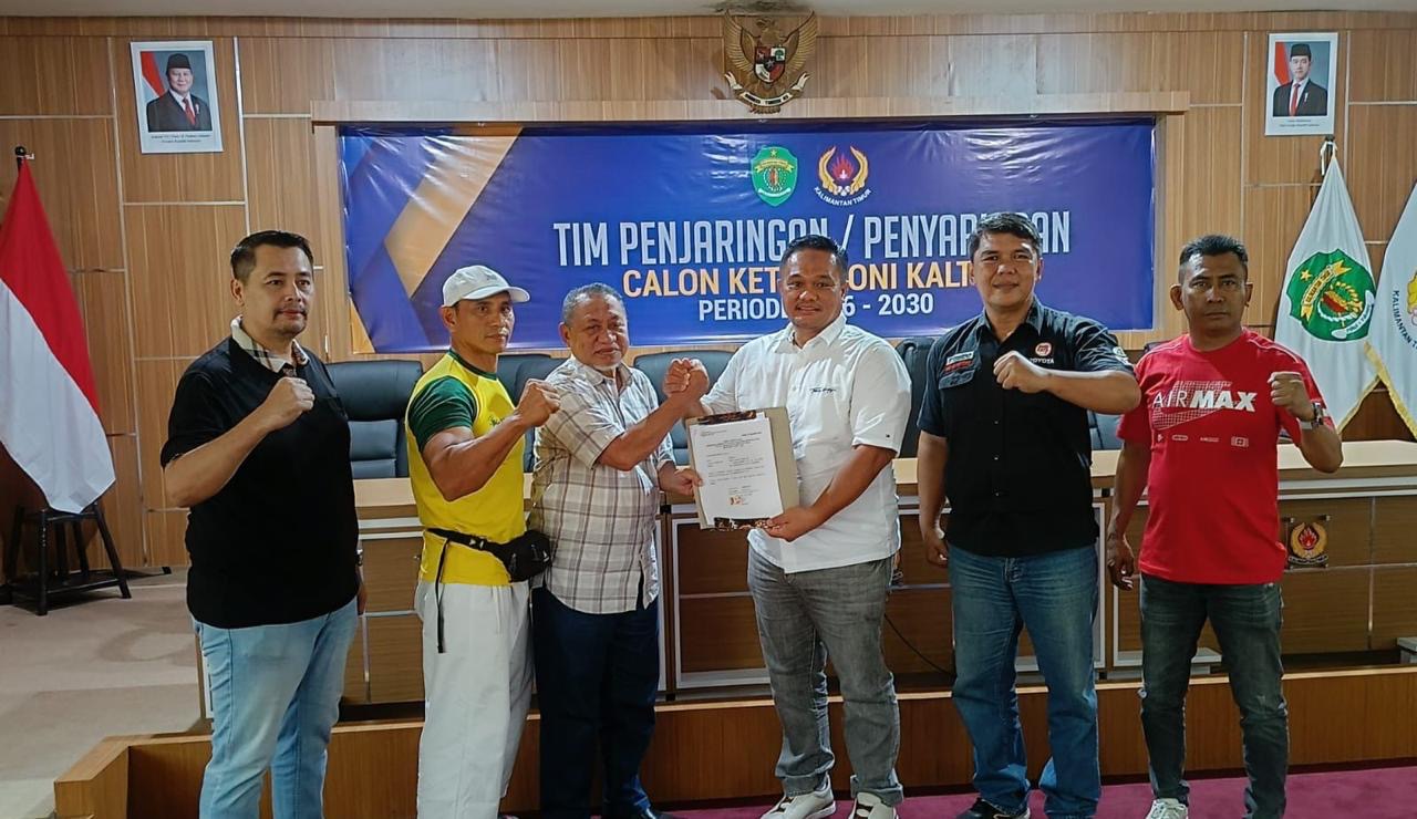 Bacalon Tunggal Ketua KONI Kaltim, Haji Andre Kantongi 55 Dukungan Cabor 