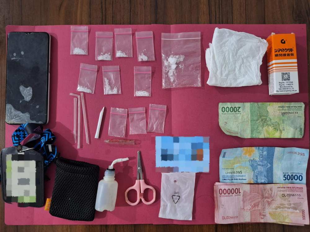Bawa Sabu 4,65 Gram Saat Bekerja, Pemuda Sambakungan Ditangkap Polisi