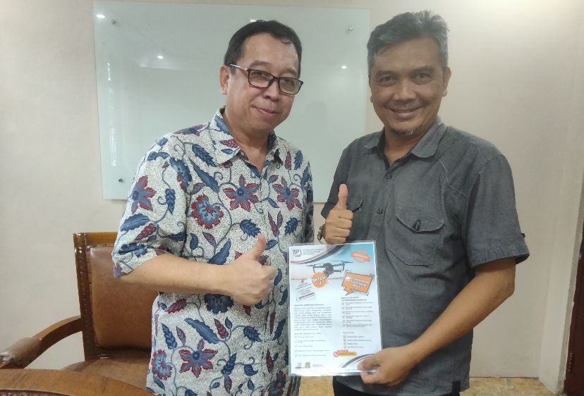 Demi Menigkatkan Skill Wartawan, PWI Kukar Gelar Pelatihan Unmanned Aerial Vehicle