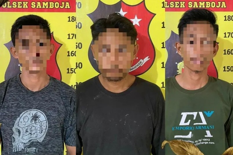 Curi Plat Penutup Gorong-gorong, 3 Pria Ditangkap Polisi 