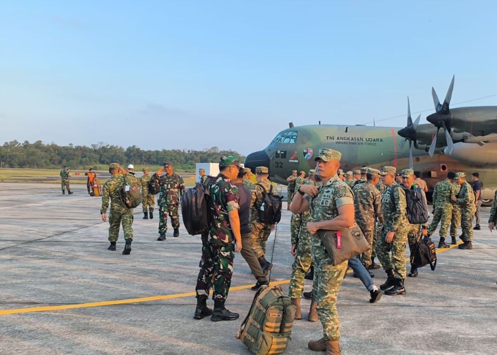 583 Personel TNI Disebar ke 6 Wilayah di Indonesia, Kaltim Dapat Tim Penyuluhan dan Alpha Karhutla