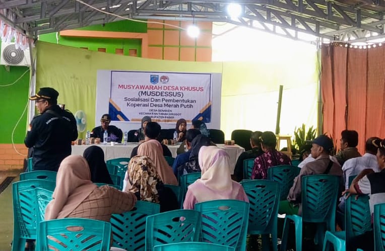  Musdesus di Paser Selesai, Pembentukan Koperasi Merah Putih Rampung Sesuai Target
