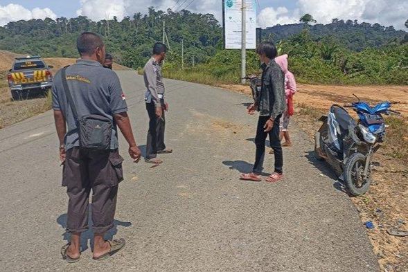 Kondisi Jalan dan Perilaku Pengendara Kurang Disiplin Penyebab Kecelakaan di Mahulu