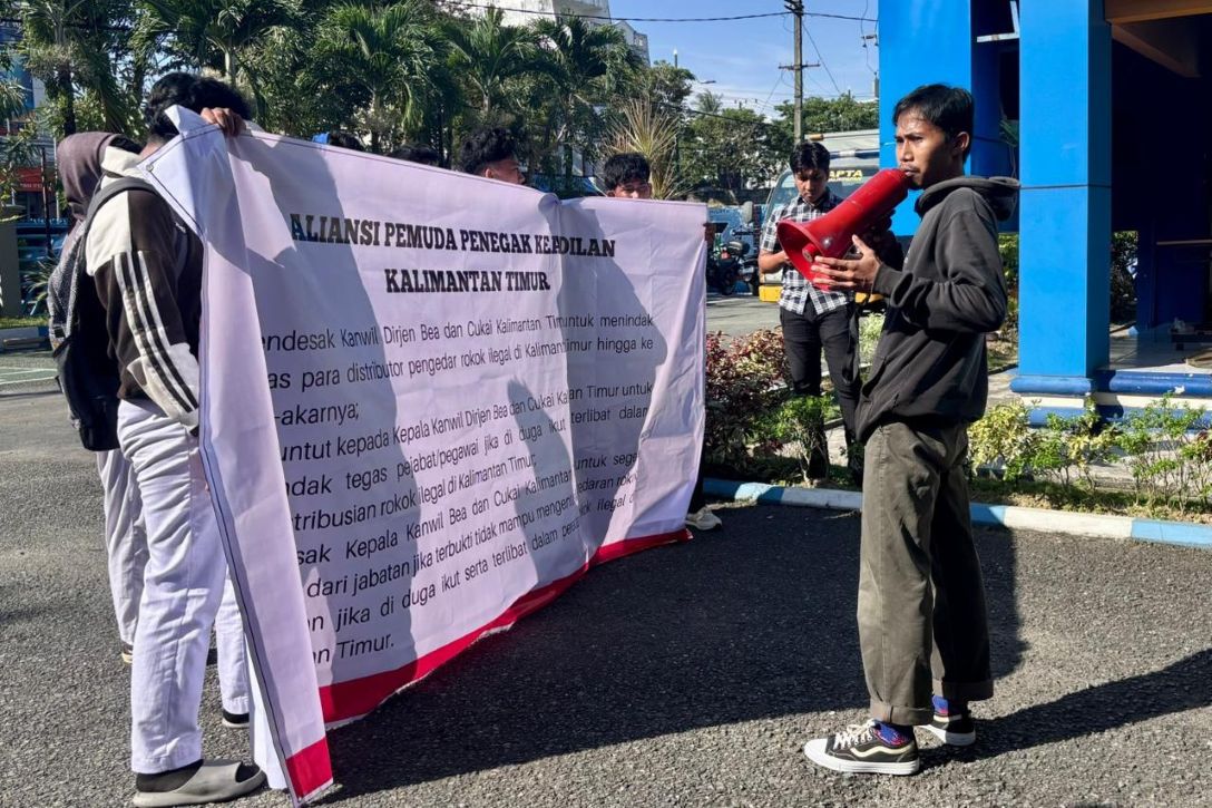 Aliansi Pemuda Kaltim Desak Bea Cukai Berantas Peredaran Rokok Ilegal