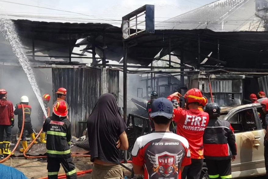 Kebakaran Pom Mini di Samarinda Ternyata Dipicu Rokok