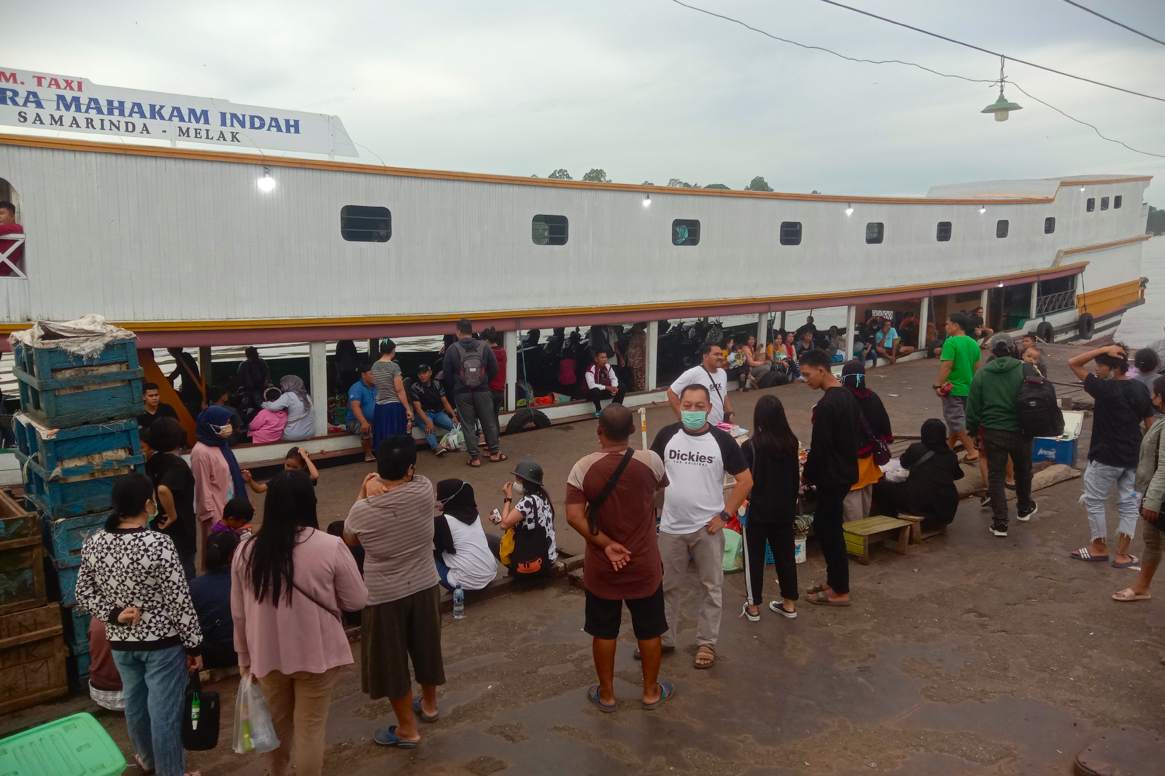 Angkutan Sungai Masih Jadi Andalan Masyarakat Kaltim untuk Mudik Lintas Kabupaten