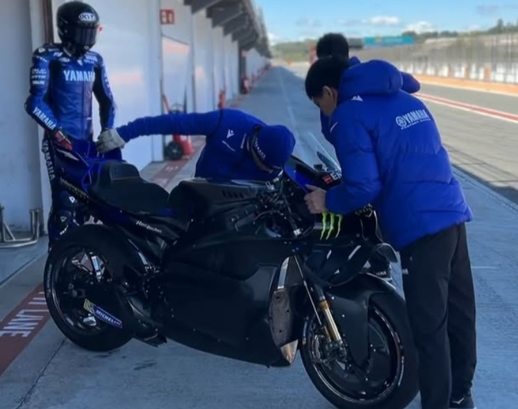 Mesin V4 Yamaha Mulai Diuji di Eropa, Bukan Fabio Quartararo yang Menunggangi