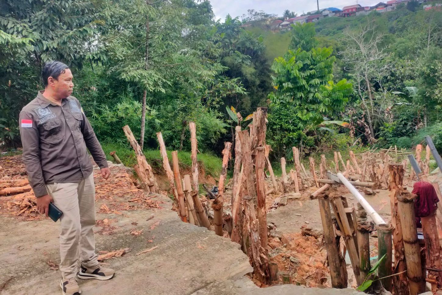 Warga Terdampak Longsor di Graha Indah Balikpapan Minta Penanganan Terpadu dari Pemerintah