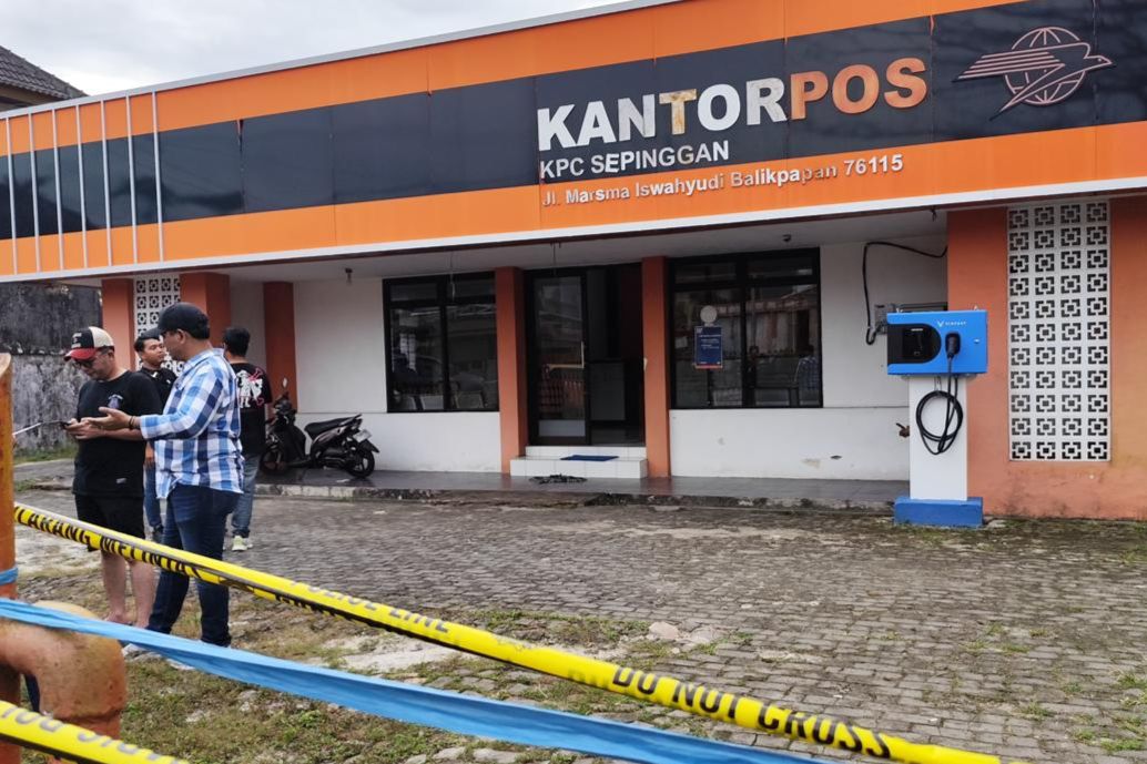 Korban Perampokan di Kantor Pos Sepinggan Balikpapan Selamat, Mengalami 6 Luka Bacok di Kepala
