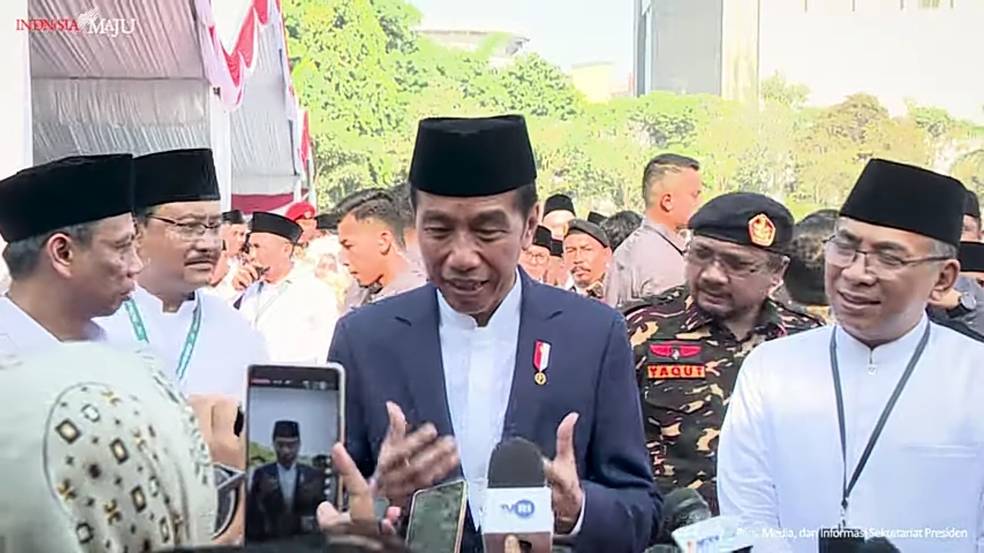 Jokowi Restui dan Doakan Gibran sebagai Cawapres Prabowo