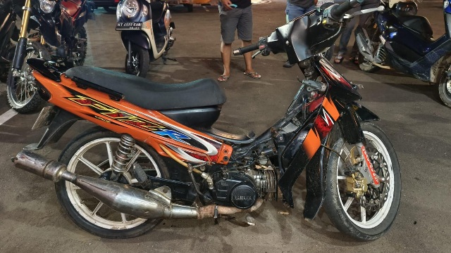 Wakar di Paser Curi Motor Terparkir di Klinik Tempat Kerja