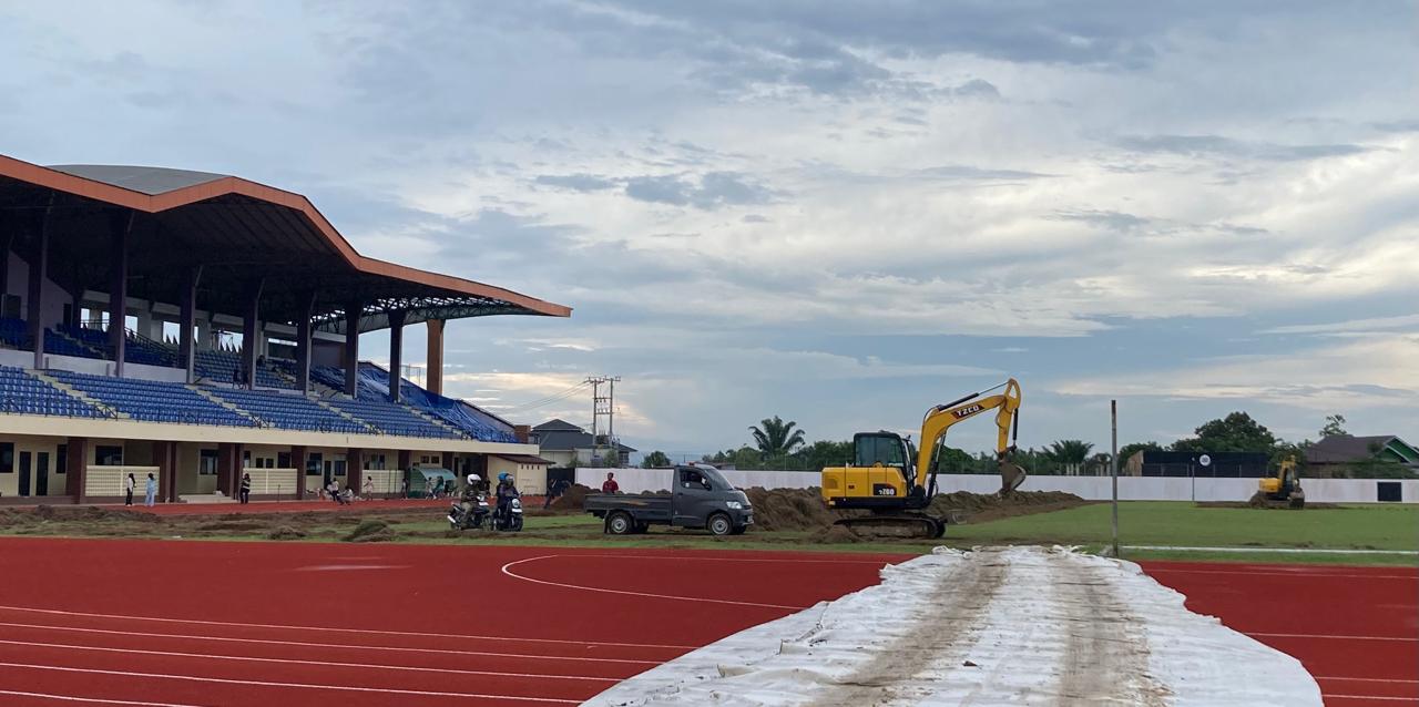 Pembangunan Sejumlah Venue Porprov Kaltim di Paser Mulai Berlanjut, Oktober Ditarget Rampung 