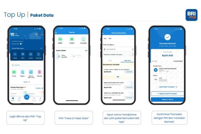 Beli Paket Kuota Internet Kini Lebih Praktis dengan BRImo