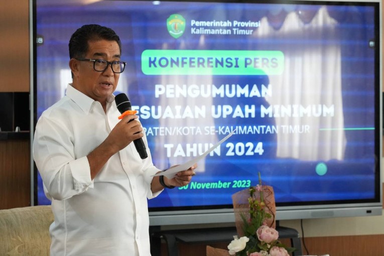 Pj Gubernur Kaltim: UMK Berlaku bagi Buruh dengan Masa Kerja Kurang dari 1 Tahun