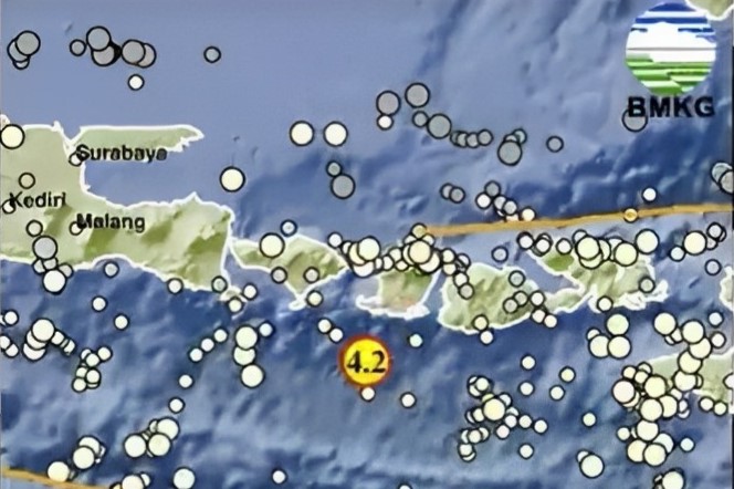Breaking News! Gempa Bumi M 4,3 Guncang Lombok Barat NTB
