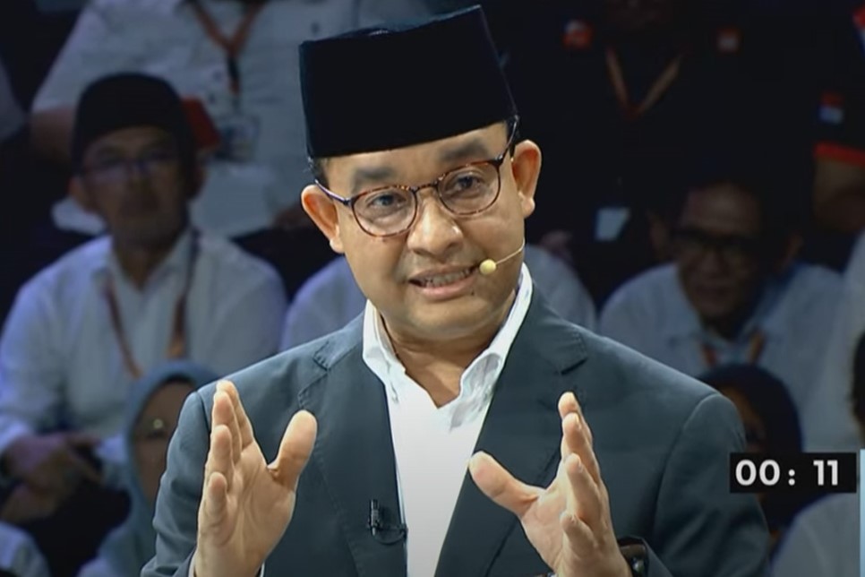 Debat Capres: Anies Tegaskan Tak Setuju Ibu Kota Pindah ke IKN