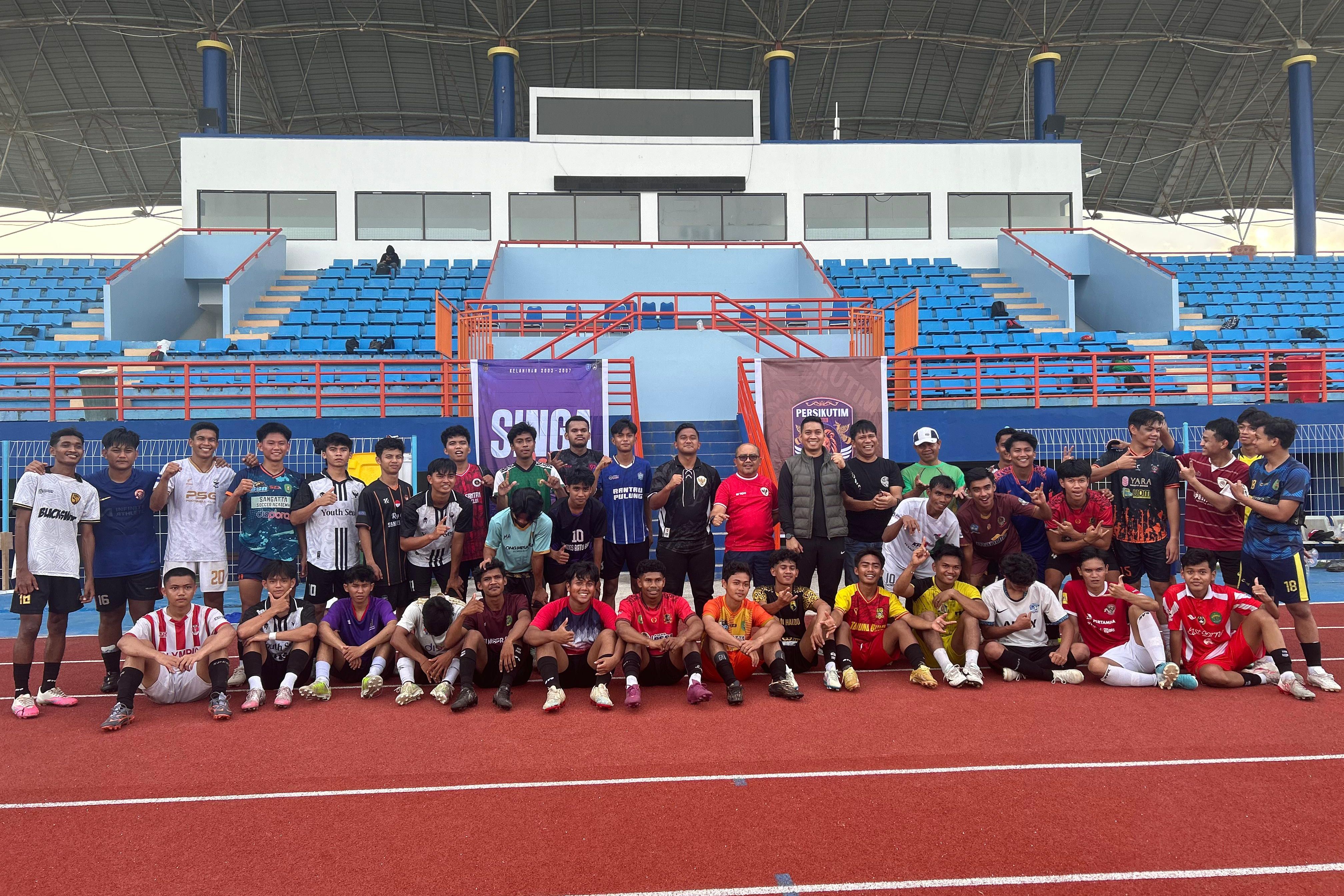 Persikutim United Seleksi Pemain Lokal, Jaring Talenta Muda dari 18 Kecamatan