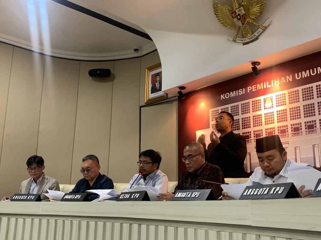 KPU Tetapkan 3 Pasangan Capres-Cawapres Pemilu 2024