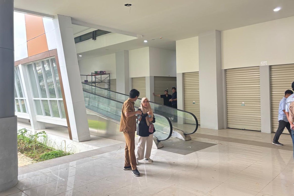 Isu Jual Beli Kios Tangga Arung Square Mencuat, Pemkab Kukar Ancam Tarik Hak Pedagang