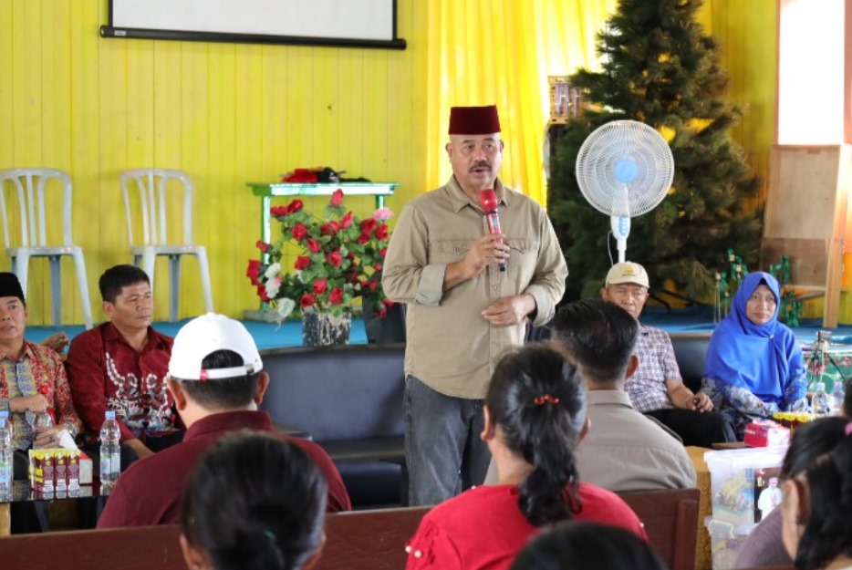 Bupati Kukar Ajak Warga Kenohan Aktifkan Posyandu dan Gunakan Hak Pilih