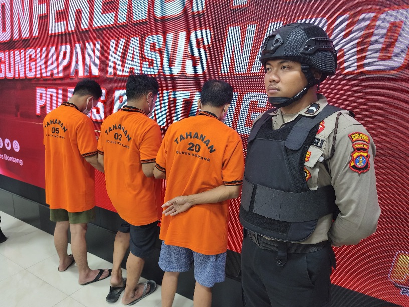 Selama Satu Minggu, Polres Bontang Tangkap Empat Pengedar Sabu