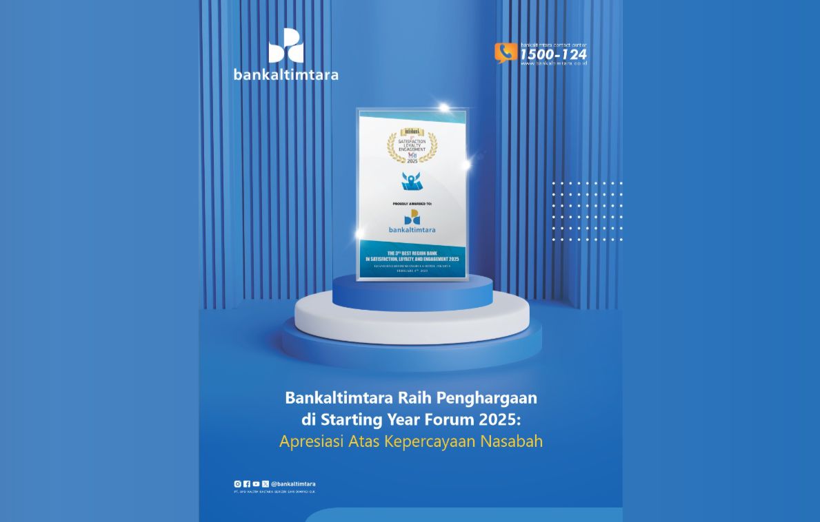 Bankaltimtara Raih Penghargaan di Starting Year Forum 2025: Apresiasi atas Kepercayaan Nasabah