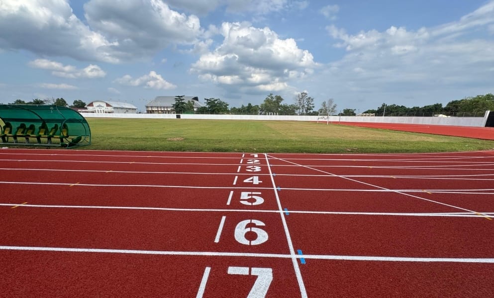 Stadion Sadurengas Paser Kini Dilengkapi Lintasan Atletik