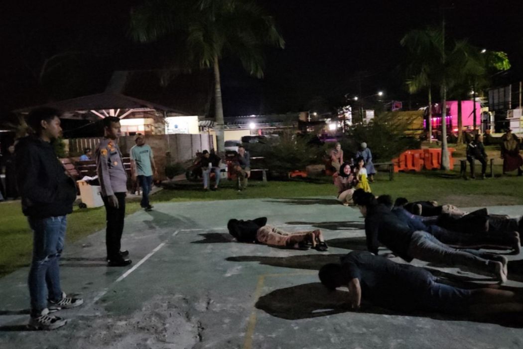 Sanksi Pelaku Balap Liar di Samboja: Wajib Tarawih Sebulan Penuh di Masjid Polsek