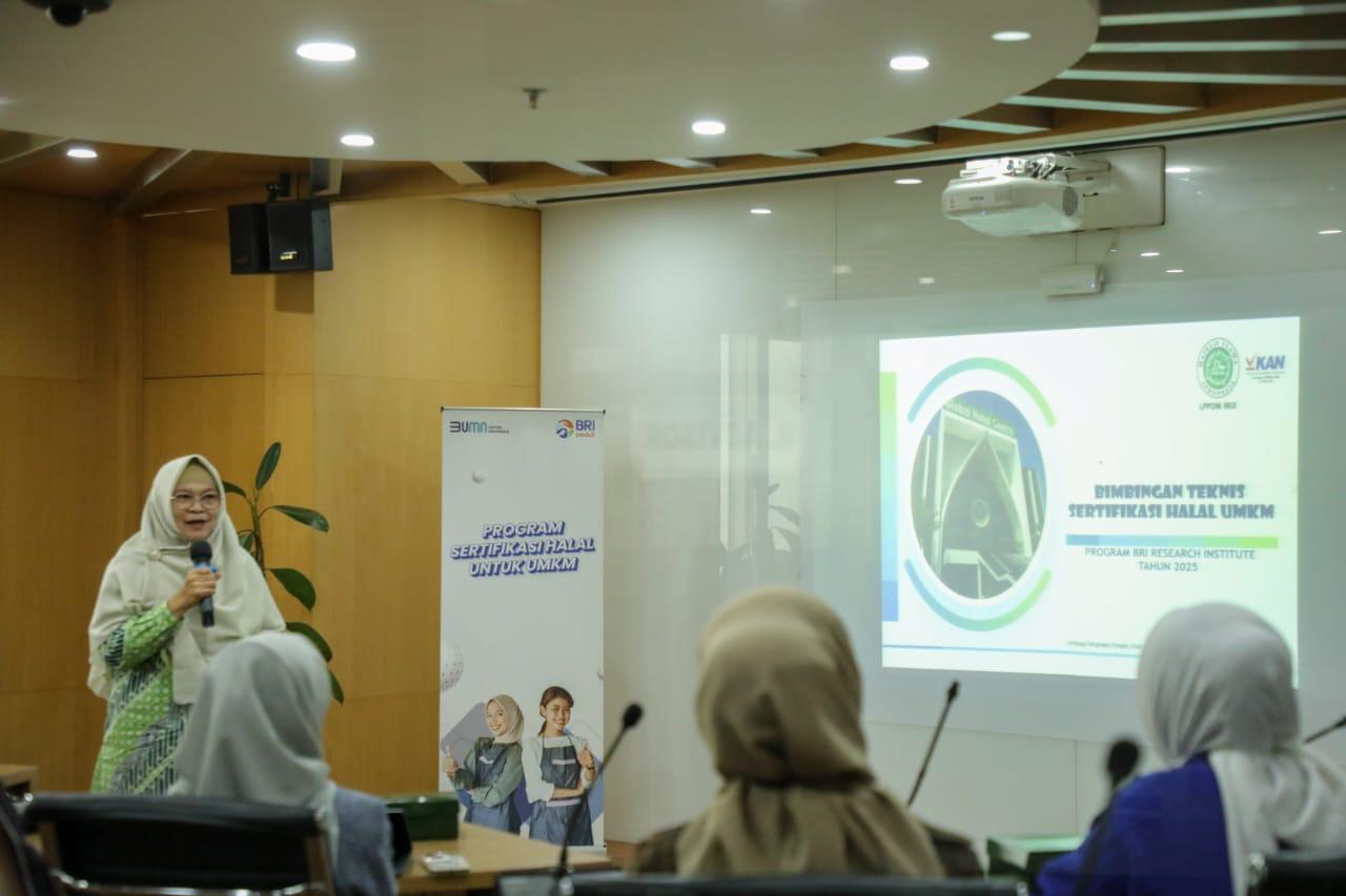 Program BRI Peduli Gelar Sertifikasi Halal bagi Pelaku UMKM  
