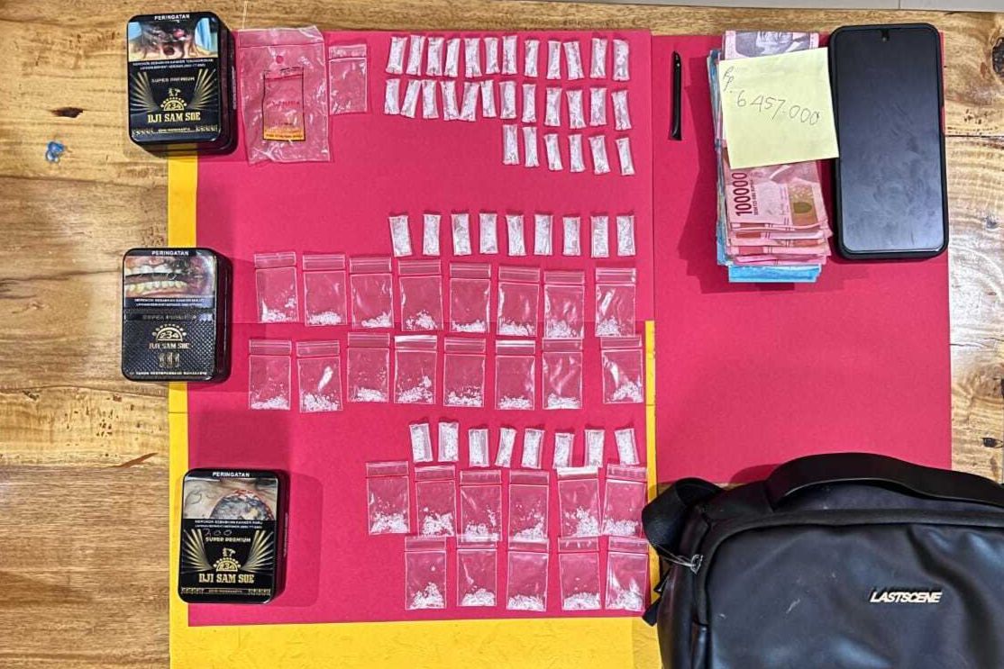 Polsek Muara Kaman Tangkap 3 Tersangka Kasus Narkotika, Berawal dari Pencurian Sawit 