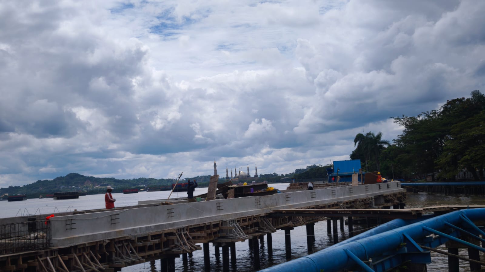 Progres Pembangunan Tahap II Teras Samarinda 60 Persen, Ditarget Rampung Desember 2025