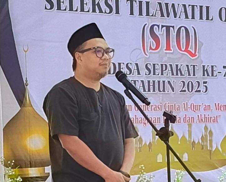 Pemerintah Kecamatan Loa Kulu Dukung Kegiatan STQ Desa Sepakat