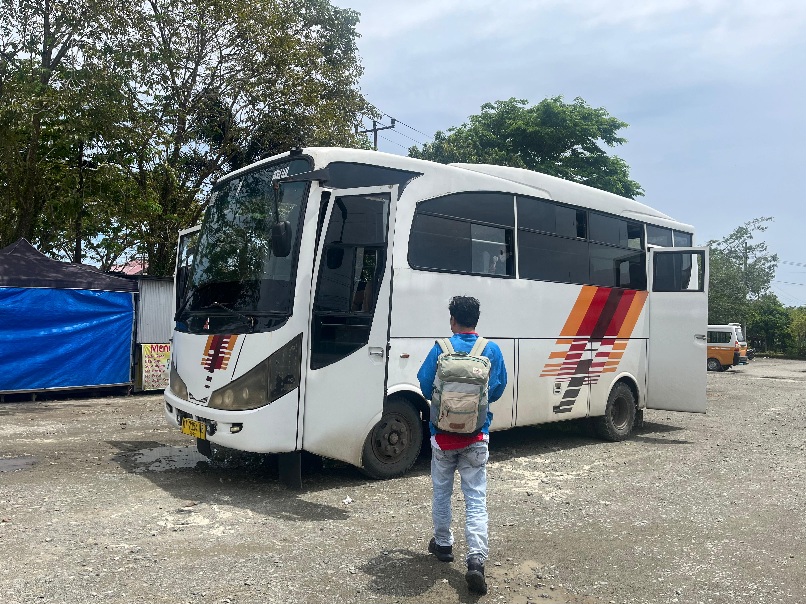 Jelang Idulfitri, Terminal Bus Penajam PPU Rute Grogot Masih Lengang