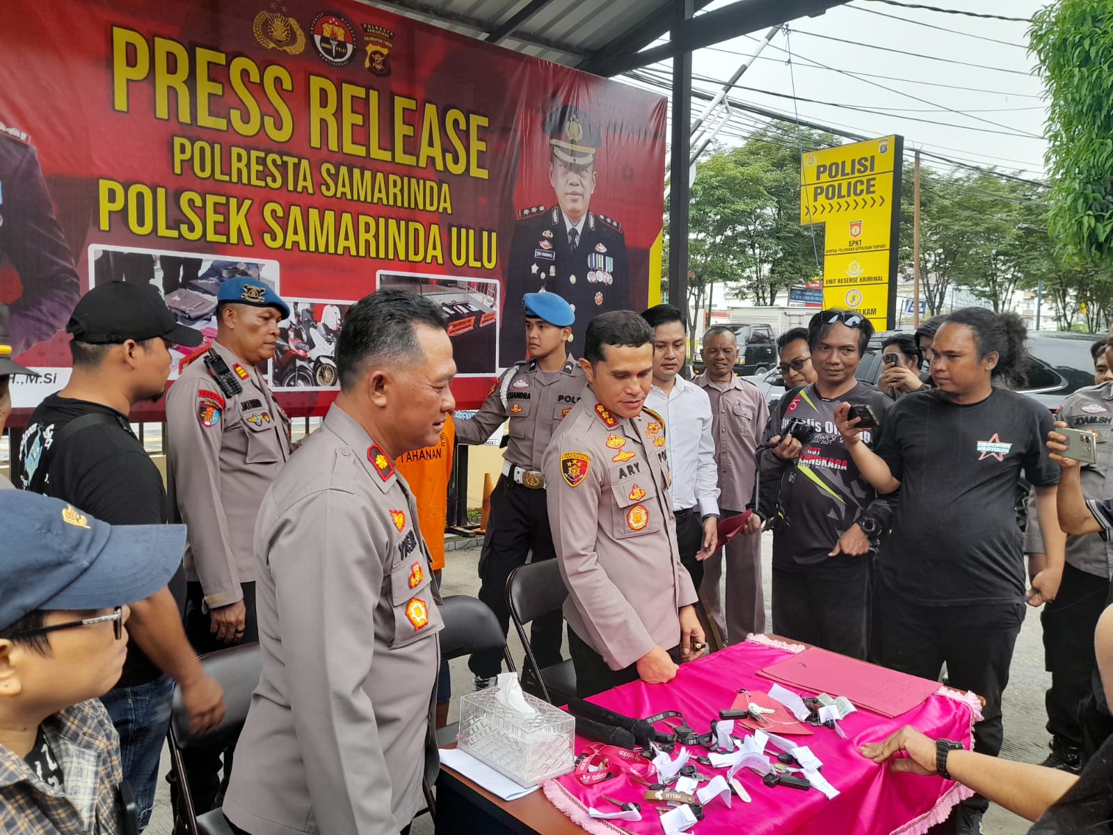 Pria Paruh Baya di Samarinda Curi 21 Sepeda Motor Selama Setahun 