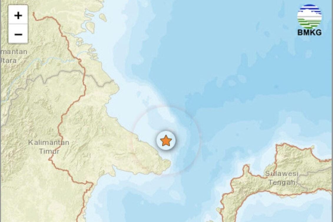 Berau Kembali Diguncang Gempa dengan Kekuatan 3,2 Magnitudo 